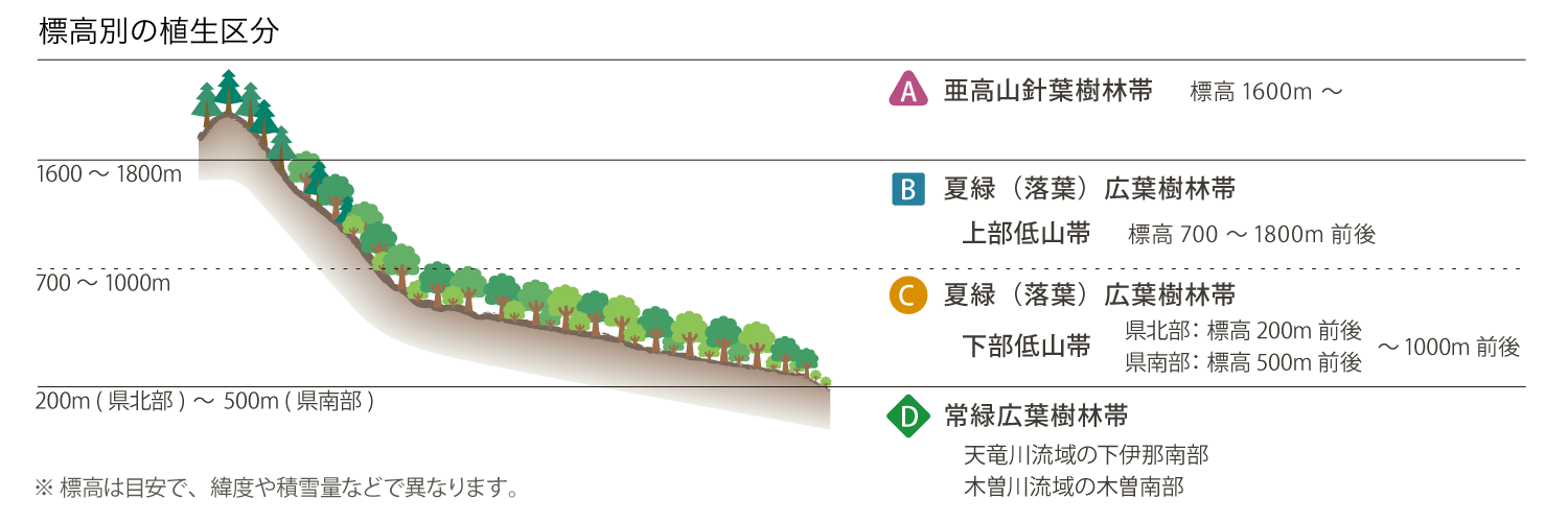 標高別区分